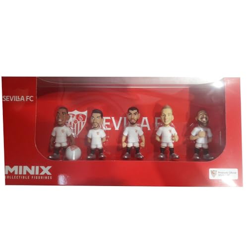 MINIX - Seville – 5 Stück – Figuren PVC 7 cm – V2 (Ramos, Rakitic, Mir, Navas, Fernando) von MINIX