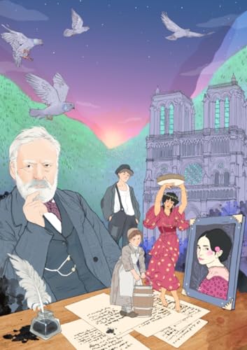 MIRALUDO Puzzle 1000 Teile – Victor Hugo – Die Galerie der Legenden – Box im Buchformat für Bibliothek MIRALUDO Puzzle 1000 Teile – Victor Hugo – Die Galerie der Legenden – Box im Buchformat für Bibliothek von MIRALUDO