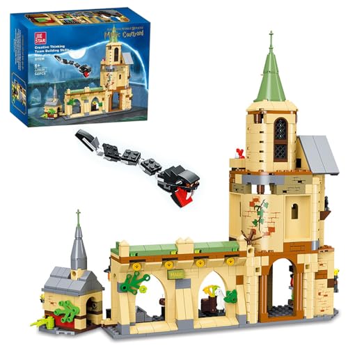 MISINI M6015 Magischer Innenhof Bausteine 540 kreative Baustein Set Clips, perfektes Spielzeug Geschenk für Kinder und Erwachsene im Alter von 6 und höher von MISINI