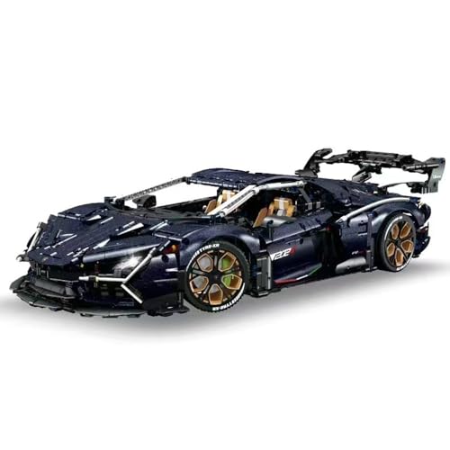 MISINI Mechanical Group M6402 Supercar klemmbausteine Technik, Maßstab 1:8 4106 Teile MOC Groß Auto Modelle, Sportwagen Set für Erwachsene Sammlerstücke von MISINI