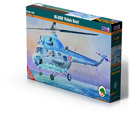 Mistercraft Modellbausatz Mi-2 RM Polish Navy Maßstab 1:48 Plastikbausatz, Bausatz zum Zusammenbauen Kunststoffmodell, Bauanleitung,296mmx252mm von MISTER CRAFT HOBBY KITS