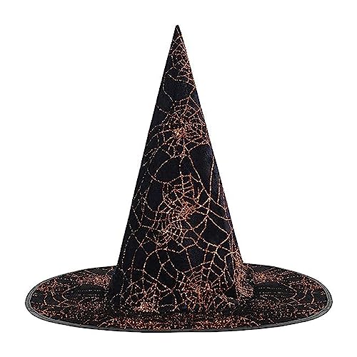 MISUVRSE Hexenhut für Halloween, mit glänzendem Lametta, Hexenhut für Männer und Frauen, Cosplay, Hexe, Festivals, Party-Requisiten, Hüte für Frauen, Animes für Erwachsene, Halloween, Karneval, Party MISUVRSE Hexenhut für Halloween, mit glänzendem Lametta, Hexenhut für Männer und Frauen, Cosplay, Hexe, Festivals, Party-Requisiten, Hüte für Frauen, Animes für Erwachsene, Halloween, Karneval, Party von MISUVRSE
