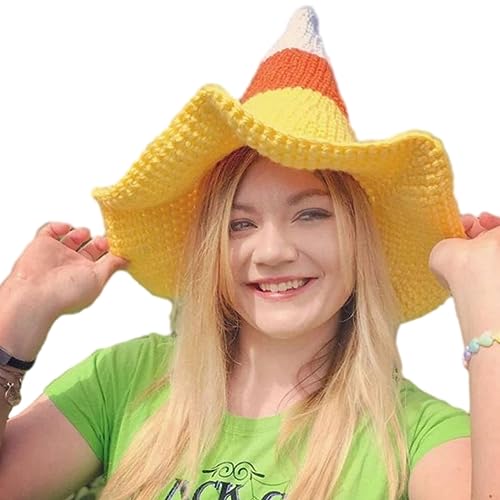 MISUVRSE Moderne Halloween Hexenhut Mit Häkeldesign Frauen Lady Party Festival Carnivals Party Cosplay Modernes Design Häkeln Für Zarte Männer Stirnband Für Hüte MISUVRSE Moderne Halloween Hexenhut Mit Häkeldesign Frauen Lady Party Festival Carnivals Party Cosplay Modernes Design Häkeln Für Zarte Männer Stirnband Für Hüte von MISUVRSE