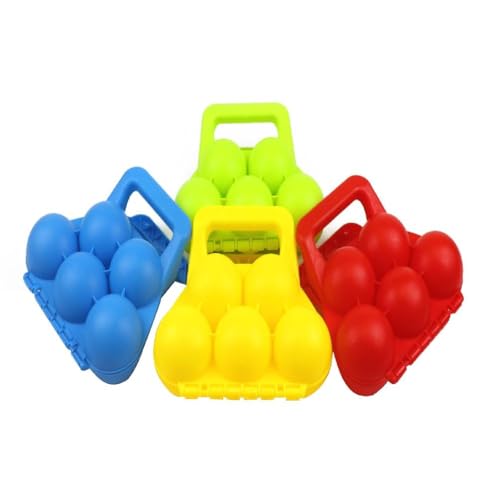 MISUVRSE Simulierter Schneemann/Fußball Für Kinder Klemmspielzeug Für Kinder Simulierter Schneeball Maker Leuchtende Farben Clips Schneeball Maker Werkzeug von MISUVRSE