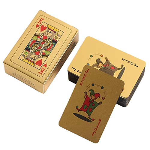 MISUVRSE Spielkarte Wasserdichte Karten Deck Miniatur PET Karten Mini Spielkarten Familienspiel Werkzeuge Für Erwachsene Mini Spielkarten Deck Haustier Kartenspiel Kartenfolien Karten von MISUVRSE