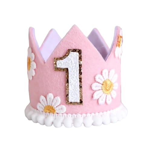 MISUVRSE Thematische Erste Geburtstagsfeier Für Baby Girls Jungen Fühlten Feierparty Kappen Für 1 Jahr Geburtsfeier Besticktes Geburtstagshut MISUVRSE Thematische Erste Geburtstagsfeier Für Baby Girls Jungen Fühlten Feierparty Kappen Für 1 Jahr Geburtsfeier Besticktes Geburtstagshut von MISUVRSE