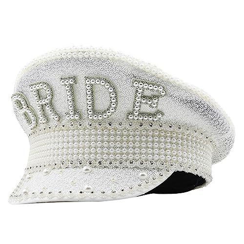 Pailletten Captain Hat Pearls Seemann Für Disco House Cocktailpartys Urlaub Funkelnde Perlen Für Braut Elegante Damen Pailletten Captain Hat Pearls Seemann Für Disco House Cocktailpartys Urlaub Funkelnde Perlen Für Braut Elegante Damen von MISUVRSE