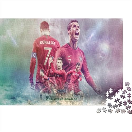 Ronaldo Holzpuzzles 1000 Teile Für Erwachsene Moderne Wohnkultur Family Challenging Games Geburtstagsgeschenk Educational Game Stress Relief Toy 1000pcs (75x50cm) von MJCZEGDCR