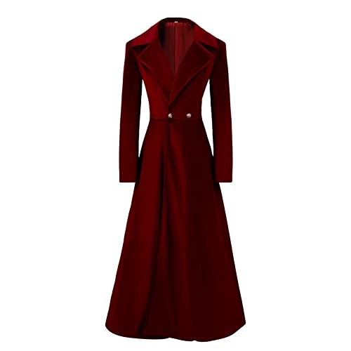 MJGkhiy Mittelalterliches Kleid Damen Edle Vintage Viktorianisches Kleid Lang Gothic Kleid Karneval Halloween Renaissance Kleid Steampunk Kostüm Prinzessin Abend Kleidung Cosplay Viking Party MJGkhiy Mittelalterliches Kleid Damen Edle Vintage Viktorianisches Kleid Lang Gothic Kleid Karneval Halloween Renaissance Kleid Steampunk Kostüm Prinzessin Abend Kleidung Cosplay Viking Party von MJGkhiy