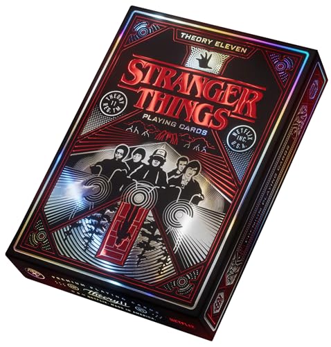 MJM Stranger Things Spielkarten von theory11 von MJM