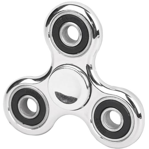 Fidget Spinner Spielzeug, 1pcs Dreimal Drehendes Spielzeug, Hochgeschwindigkeit Stressabbau Spielzeug, Konzentrieren, Einfach zu Tragen, Geschenke für Kinder und Freunde von MKKZLPN