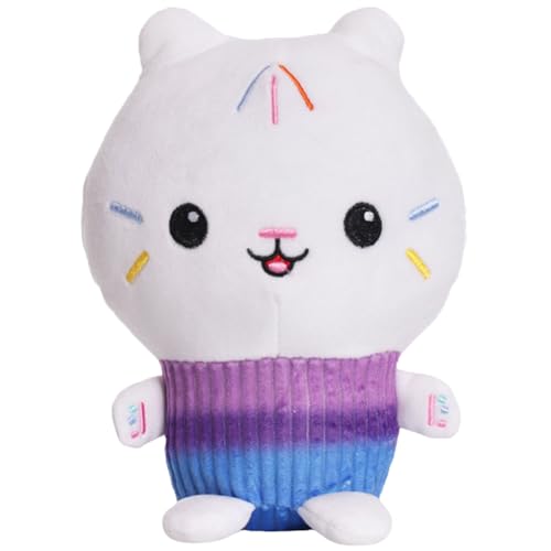 MKKZLPN Cartoon Plüschkissen, 1 pcs Cartoons Pelziges Spielzeug, 22 Zentimeter pelzige Katze Puppe, Cartoon für Ragdoll Kinderspielzeug, Mädchen und Jungen Geburtstagsgeschenke-Weiß MKKZLPN Cartoon Plüschkissen, 1 pcs Cartoons Pelziges Spielzeug, 22 Zentimeter pelzige Katze Puppe, Cartoon für Ragdoll Kinderspielzeug, Mädchen und Jungen Geburtstagsgeschenke-Weiß von MKKZLPN