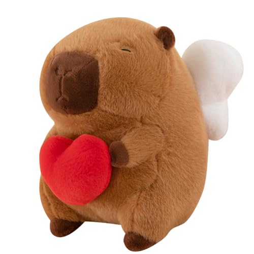 MKKZLPN Süße Tierpuppen, 25cm Pelzige Puppe, Super Weich Gefüllt PP Baumwoll Cartoons Pelzige Puppe, Geburtstagsgeschenke Für Kinder, Braun MKKZLPN Süße Tierpuppen, 25cm Pelzige Puppe, Super Weich Gefüllt PP Baumwoll Cartoons Pelzige Puppe, Geburtstagsgeschenke Für Kinder, Braun von MKKZLPN
