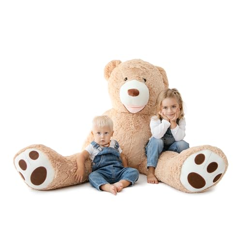 MKS. Riesen Teddybär XXL Kuschelbär 160 cm groß Plüschbär - Original Teddy Bär Braun (160 cm) von MKS.