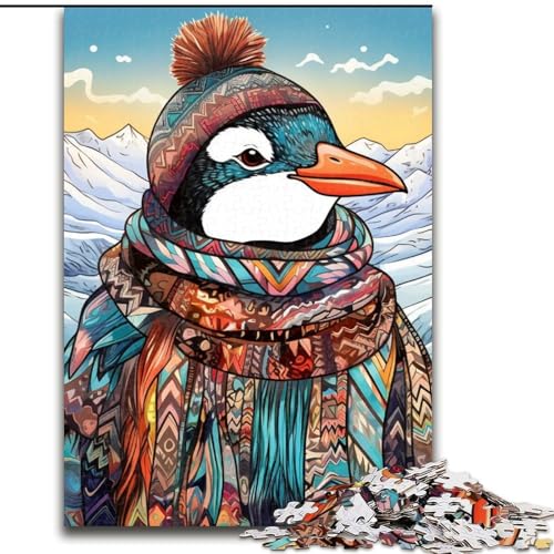 Puzzle für Erwachsene, 1000 Teile, Kunst-Pinguin aus Holz, interaktives Familienspiel, geeignet für Kinder ab 14 Jahren, 50x75cm, DIY-Kunstdekor Puzzle für Erwachsene, 1000 Teile, Kunst-Pinguin aus Holz, interaktives Familienspiel, geeignet für Kinder ab 14 Jahren, 50x75cm, DIY-Kunstdekor von MLADSOEHK