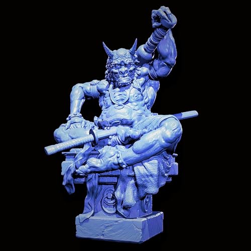 MLCYYJS 1/18 Ancient Hell Samurai Warrior Resin Soldier Model Kit Unbemalt und unmontiert Figur Resin Model Kit // x8D5L1 von MLCYYJS