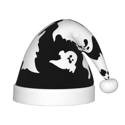 MLTRFGJ Weihnachtsmütze für Kinder, mit Halloween-Motiv, bedruckt, geeignet für Urlaub und Partydekoration MLTRFGJ Weihnachtsmütze für Kinder, mit Halloween-Motiv, bedruckt, geeignet für Urlaub und Partydekoration von MLTRFGJ