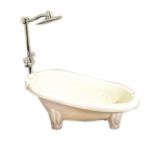 MLWSKERTY 1/12 Maßstab Miniaturpuppenhouses Badewanne Für Kreatives Spiel Und Dekoration Badezimmer Requisiten Miniaturmöbel Für Die Badewanne MLWSKERTY 1/12 Maßstab Miniaturpuppenhouses Badewanne Für Kreatives Spiel Und Dekoration Badezimmer Requisiten Miniaturmöbel Für Die Badewanne von MLWSKERTY