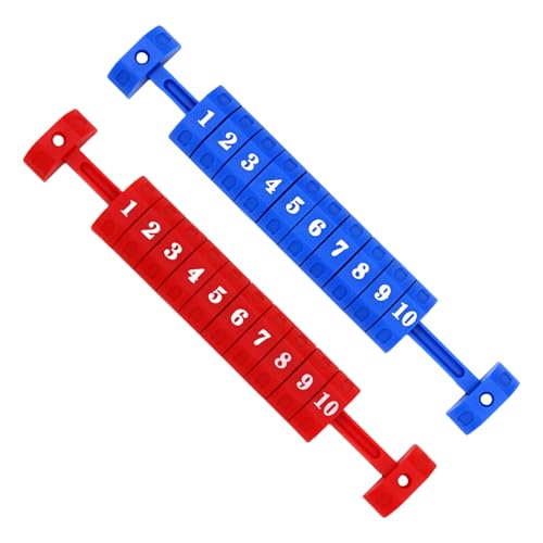 MLWSKERTY 2pcs 10 Zahlen Scoring Score Counter Indicators Tabelle Fußball Zählerbewertungsküster Für Standard Foosball Tabelle von MLWSKERTY