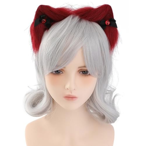 MLWSKERTY Cosplay Katzenohr-Haarband mit Schleife, für Damen, Teenager, Stirnbänder für Film-Enthusiasten, Anime-Themen, Versammlungen, Haarband MLWSKERTY Cosplay Katzenohr-Haarband mit Schleife, für Damen, Teenager, Stirnbänder für Film-Enthusiasten, Anime-Themen, Versammlungen, Haarband von MLWSKERTY