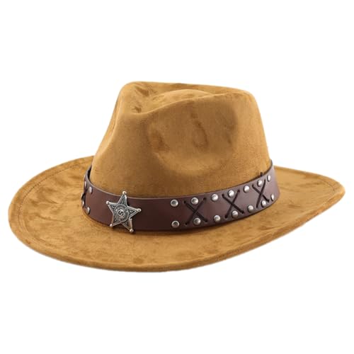 MLWSKERTY Ethnic Star Belt Für Formelle Lässige Erwachsene Unisex Kopfbedeckung Maskeraden Party Gentleman Carnivals Requisiten Kopfbedeckung von MLWSKERTY