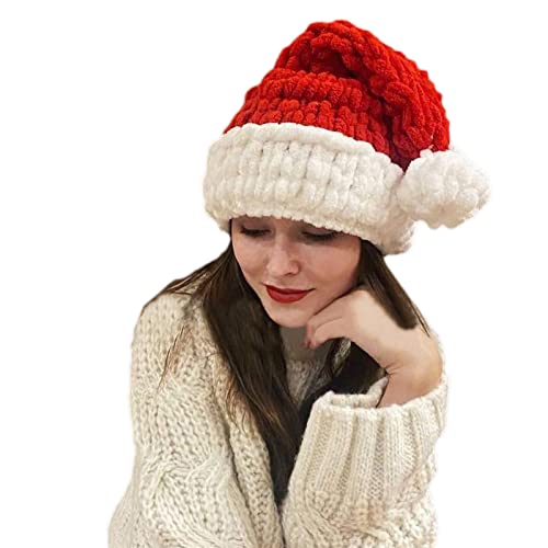 MLWSKERTY Gestrickte Frauen Winter Woolen Kappe Nette Cosplay Kostüm Für Teenager Erwachsene Größe Dame Kopfschmuck von MLWSKERTY