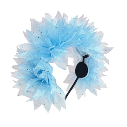 MLWSKERTY Mardi Gras Hairband Halloween Stirnbandkopfschmuck Für Maskerade Make Up Für Party Maskerade Roaring Flapper Cosplay von MLWSKERTY