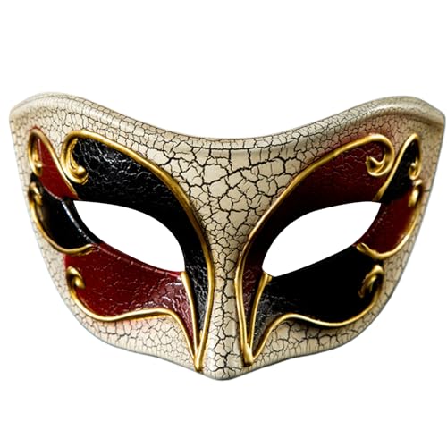 MLWSKERTY Masquerade Maske Für Frauen Carnivals Party Halloween Maske Halloween Cosplay Eyemask Masquerade Halbmaske Genessory von MLWSKERTY