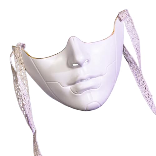 MLWSKERTY Masquerade Maske Für Frauen Männer Masquerade Cosplay Party Maskerade Halbgesichtsmaske Für Halloween Dekorationsfotografie von MLWSKERTY