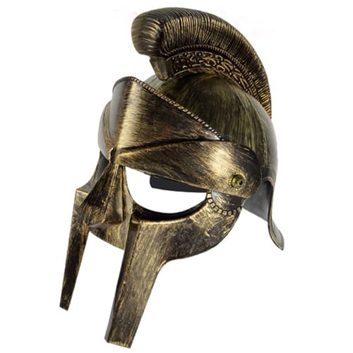 MLWSKERTY Mittelalterliche Rüstungen Griechische Römischer Legionen Männer Kopfbedeckung Kostümzubehör von MLWSKERTY