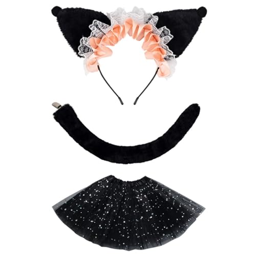 MLWSKERTY Plüsch-Stirnband mit niedlichem Katzen-Design, tolle Kopfbedeckung für tägliche Outfits, Party-Accessoires oder Foto-Requisiten MLWSKERTY Plüsch-Stirnband mit niedlichem Katzen-Design, tolle Kopfbedeckung für tägliche Outfits, Party-Accessoires oder Foto-Requisiten von MLWSKERTY
