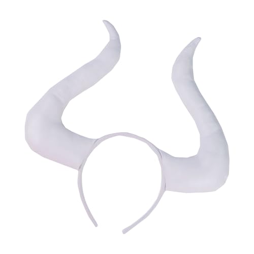 MLWSKERTY Viehstirnband Cartoon Animal Horn Cosplay Supply Halloween Requisiten Schöne Rollenspiel Für Fan Event von MLWSKERTY