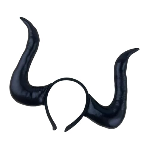 MLWSKERTY Viehstirnband Cartoon Animal Horn Cosplay Supply Halloween Requisiten Schöne Rollenspiel Für Fan Event von MLWSKERTY