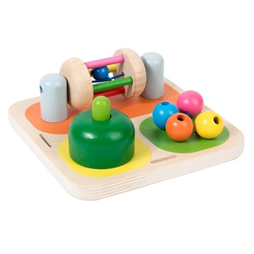 MLqkpwy Aktivitätstafel, Sensoriktafel - Pädagogische Lernaktivität, sensorisches Spielzeug,Feinmotorikspielzeug, fleißiges Holzbrett für Mädchen und Jungen im Alter von 3 bis 5 Jahren, Lernspielzeug von MLqkpwy