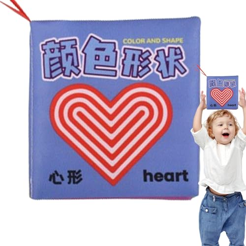 MLqkpwy Bücher aus Stoff für Babys, weiches Buch aus buntem Stoff, interaktives Knitterbuch für Babys | Bücher aus weichem Stoff, um die Neugier zu wecken, Babys ab 9 Monaten, verbessert MLqkpwy Bücher aus Stoff für Babys, weiches Buch aus buntem Stoff, interaktives Knitterbuch für Babys | Bücher aus weichem Stoff, um die Neugier zu wecken, Babys ab 9 Monaten, verbessert von MLqkpwy