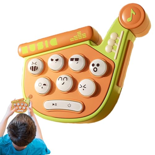 MLqkpwy Elektrisches Schiebespiel, Fidget Toy, tragbares Lernspielzeug mit Musik | Musikinstrumentenspielzeug zur Erhöhung der Konzentration für den Zug, MLqkpwy Elektrisches Schiebespiel, Fidget Toy, tragbares Lernspielzeug mit Musik | Musikinstrumentenspielzeug zur Erhöhung der Konzentration für den Zug, von MLqkpwy