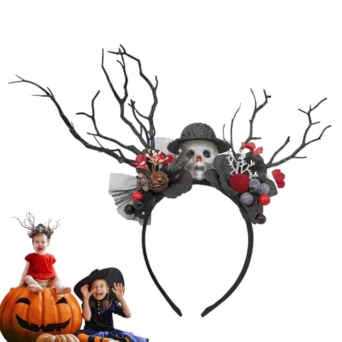 MLqkpwy Halloween-Stirnbänder für Frauenkostüme, Halloween-Party-Stirnbanddekorationen | Totenkostüm-Kopfbedeckung | Spukhäuser Cosplay Performance Kopfbedeckungen MLqkpwy Halloween-Stirnbänder für Frauenkostüme, Halloween-Party-Stirnbanddekorationen | Totenkostüm-Kopfbedeckung | Spukhäuser Cosplay Performance Kopfbedeckungen von MLqkpwy