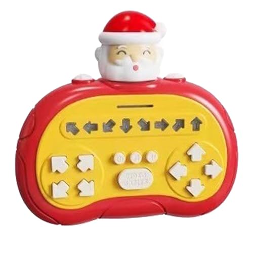 MLqkpwy Pop Fidget Toys Handheld-Spiel für Teenager, Quick Push Bubble-Spiel - Weihnachtsmann/Halloween-Reise sensorisches Zappelspielzeug Beliebte Handheld-Spiele - Schnelles Push-Spiel-Spielzeug für von MLqkpwy