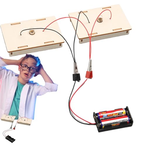 MLqkpwy Stromkreis-Set für Kinder, Lern-Stromkreis-Sets | Stromset für Kinder - Materialpaket „Building Circuits Science Experiment“ für Kinder im Grundschulalter von MLqkpwy