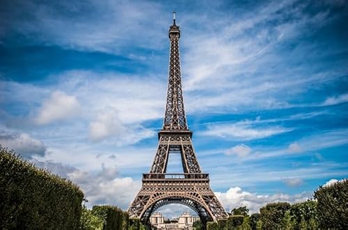 Die Schönheit von Paris: Eiffelturm, 1500-teiliges Puzzlepaket, Kunst-Sammelpuzzle, Präzisionspuzzle, lustige Indoor-Aktivität für Familie und Freunde, Puzzle-Liebhaber, 1500-teiliges Eiffelturm von MMACPUZZLE