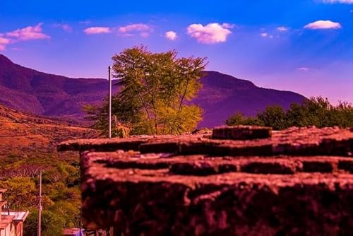 Ferne Berge und Wolkenmeer, 1000-teiliges Puzzle, Kunstsammlungspuzzle, jedes Teil, logisches Denktrainingspuzzle, Potenzialentwicklungspuzzle von MMACPUZZLE