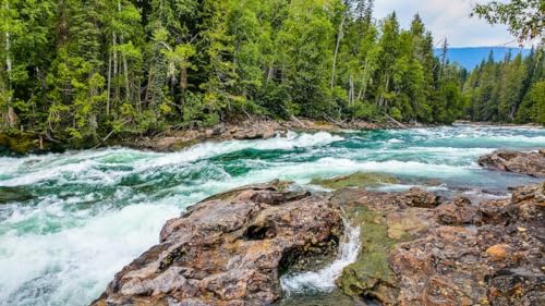 Green River – 1500-teiliges Holzpuzzle – eine unterhaltsame Aktivität für Familie und Freunde von MMACPUZZLE