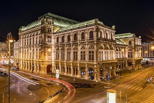 Nacht in der Oper, 12000-teiliges Puzzle, Kunst-Sammelpuzzle, dekorative Wandkunst, lustiges Puzzle, kreativer Urlaub von MMACPUZZLE