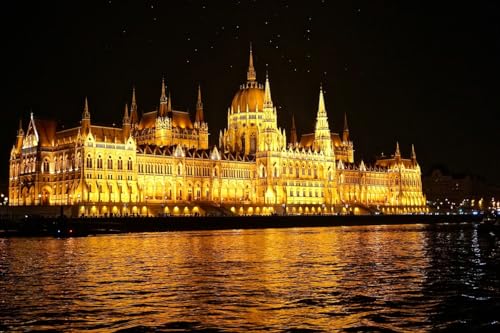 Parlamentsgebäude, Budapest, 10000-teiliges Puzzle, geeignet für Familie und Freunde, Puzzle-Liebhaber, Kunst-Sammelpuzzle von MMACPUZZLE