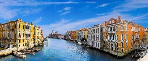 Venedig-Kanallandschaft, 4000-teiliges Puzzle, Heimdekoration, Wohnzimmer-Requisiten, interaktives Familienpuzzle, Party-Unterhaltungspuzzle, 4000-teiliges von MMACPUZZLE