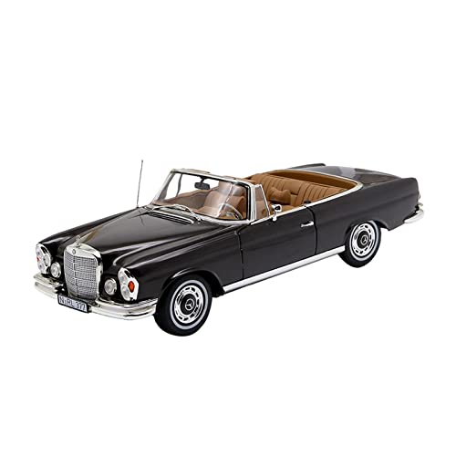 Legierung Umweltschutz Für 1968 Mercedes-Benz 280 SE Cabrio NOREV Original 1:18 Mercedes-Benz S-Klasse Alu-Simulation Automodell Metalldruckguss(Color:A) von MMMMWJWJ