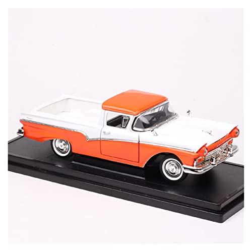 MMMMWJWJ Legierung Umweltschutz 1 18 Diecast Fahrzeug Für Ford Ranchero 1957 Simulation Legierung Pickup Automodell Sammlerstück Souvenir Metalldruckguss von MMMMWJWJ