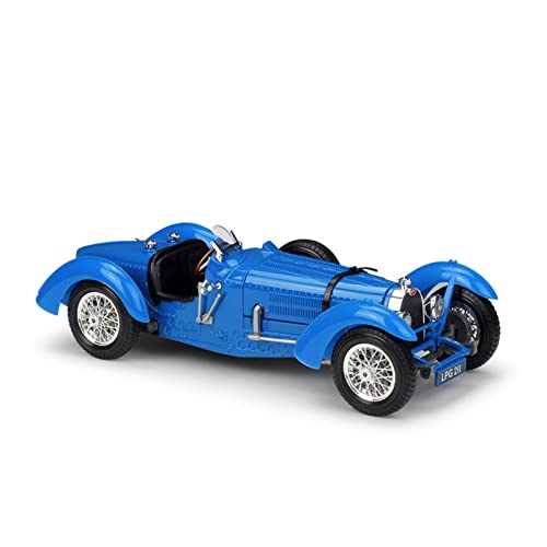 MMMMWJWJ Legierung Umweltschutz 1 18 Für Bugatti Typ 59 1934 Legierung Oldtimer-Modell Diecast Metall Spielzeugfahrzeug Sammlung Souvenir Metalldruckguss(Type 59) von MMMMWJWJ
