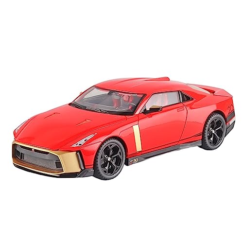 MMMMWJWJ Legierung Umweltschutz 1 18 Für Nissan GTR50 Supercar Legierung Druckguss Auto Modell Sammlung Dekoration Ornamente Spielzeug Geschenk Metalldruckguss (Color : C) von MMMMWJWJ