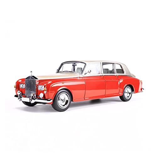 MMMMWJWJ Legierung Umweltschutz 1 18 Für Rolls Royce Phantom VI Legierung Druckguss Automodell Statische Simulation High-End-Sammlerstück Souvenir Metalldruckguss (Color : Rot) von MMMMWJWJ